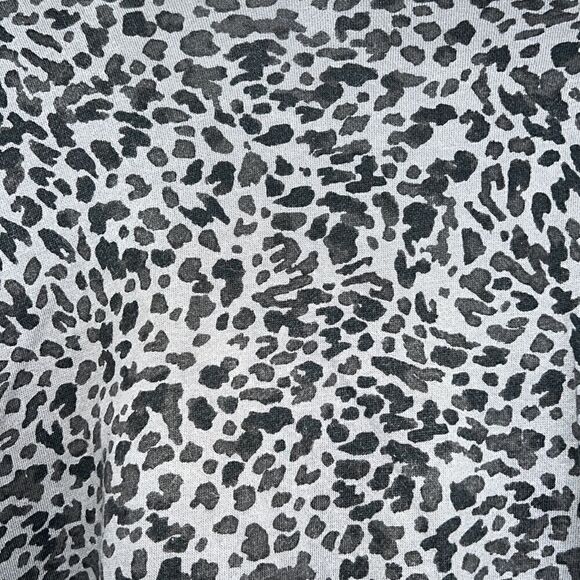 Old Navy girls 10/12 leopard print comfy sweats sweatshirt hoodie sweatpants - Picture 5 of 14